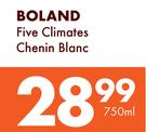 Boland Five Climates Chenin Blanc-750ml