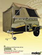Camp Master 6 Foot Wilderness 310 Off Road Trailer With Tent Each