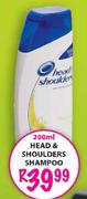 Head & Shoulders Shampoo-200ml