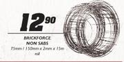 Brickforce Non Sabs-75mm/150mmx2mmx15m Roil