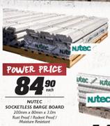 Nutec Socketless Barge Board-Each