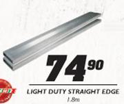 Light Duty Straight Edge 1.8m-Each