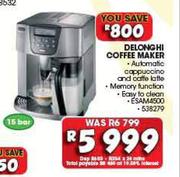 Delonghi Coffee Maker ESAM4500