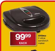 Ottimo 2-Slice Sandwich Maker