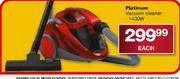 Platinum Vacuum Cleaner-1400W