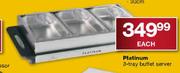 Platinum 3-Tray Buffet Server