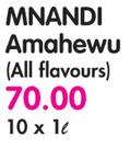 Minandi Amahewu(All Flavours)-10x1L