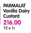 Parmalat Vanilla Dairy Custard-12x1L