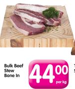 Bulk Beef Stew Bone In-Per Kg
