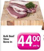 Bulk Beef Stew Bone In Per Kg