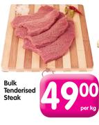 Bulk Tenderised Steak Per Kg