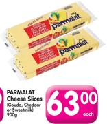 Parmalat Cheese Slices (Gouda,Cheddar Or Sweetmilk)-900g Each