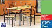Design Plus Nicky 5 Piece Dinette