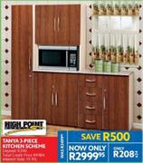 High Point Tanya 3 Piece Kitchen Scheme