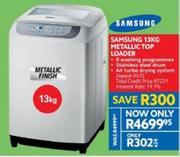 Samsung 13kg Metallic Top Loader