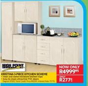 High Point Kristina 3 Piece Kitchen Scheme
