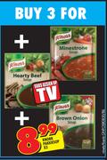 Knorr Pakkiesop X3-3's
