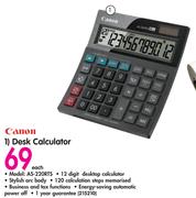 Canon Desk Calculator AS-220RTS