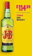 J&B Whisky-750ml
