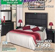 Emkay 4 Piece Porto Bedroom Suite