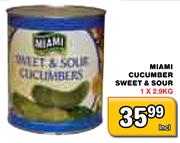 Miami Cucumber Sweet & Sour-2.9kg