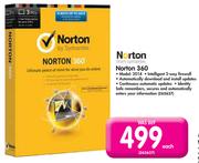 Norton 360 Software Model 2014