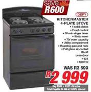 Defy Kitchenmaster 4-Plate Stove-621