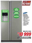 Samsung 516L Fridge/Freezer-RSA1DTMG