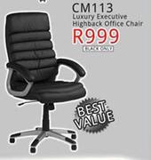 CM113 Luxury Executive Highback Office Chair