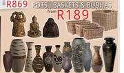 Pots, Baskets & Budhas
