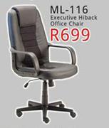 ML-116 Executive Hiback Office Chair