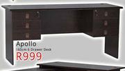 Apollo 160cm 6 Drawer Desk