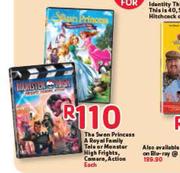 The Swan Princess A Royal Family Tale Or Monster High Frights, Camera, Action DVD-Each