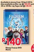 Disney Frozen DVD Movie