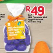 PnP Milk Chocolate Mini Eggs Filled With Caramel-190g
