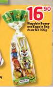Riegelein Bunny And Eggs In Bag-100g