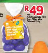PnP Milk Chocolate Mini Eggs Filled With Caramel-190g