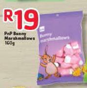 PnP Bunny Marshmallows-160g