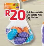PnP Easter Milk Chocolate Mini Egg Halves-70g