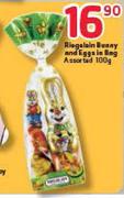 Riegelein Bunny And Eggs In Bag Assorted-100g