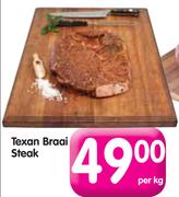 Texan Braai Steak-Per kg
