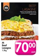 M Beef Lasagne-1.5kg