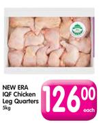 New Era IQF Chicken Leg Quarters-5kg Each