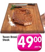 Texan Braai Steak-Per Kg
