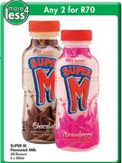 Super M Flavoured Milk(All Flavours)-2x6x300ml