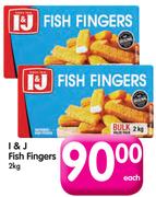I&J Fish Fingers-2kg Each