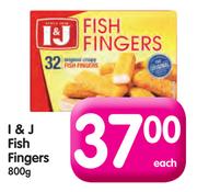 I & J Fish Fingers-800gm