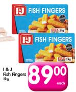 I & J Fish Fingers-2kg