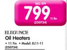 Elegance Oil Heaters 11 Fin(EL11-11)