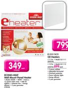 Econo-Heat Wall Mount Panel Heater DX600